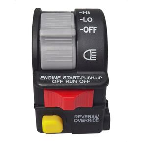 Left Handlebar Switch Assembly Compatible with 1999-2001 Polaris Diesel, Magnum 325 500, Scrambler 400 500, Sport, Sportsman 335 400 500, Trail, Xpedition 325 425 for 4010262 4110248 4110243