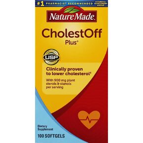 Nature Made, CholestOff Plus Softgels, 100 Count