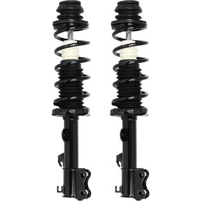 SCITOO Front Complete Struts Spring Assembly Shocks Struts Fits 2012-2019 for Nissan Versa 2014-2019 for Nissan Versa Note Quick Struts 1333584L 1333584R - Set of 2