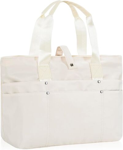 Foldable Tote Bag for Women, Lightweight Shoulder Bag With Compartment and Zipper for Travel, Work, Outdoor in Saudi Arabia