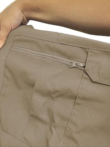 AUTIWITUA سروال تكتيكي للرجال مقاوم للماء سروال البضائع خفيف الوزن للتنزه في الهواء الطلق (بدون حزام) in Kuwait