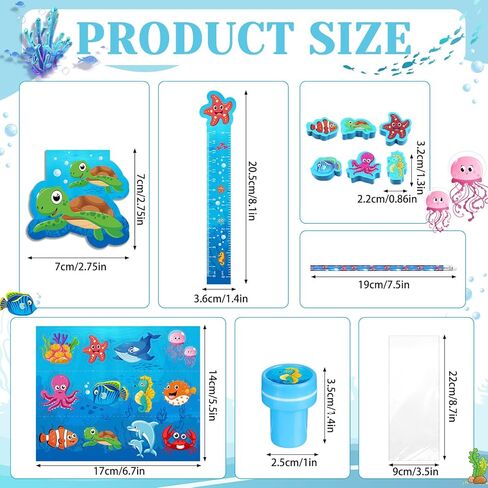 PerKoop 168 Pcs Dog Party Favors Set with Dog Mini Notebook Pencil Sticker Stamp Stationery Animals Party Favor for Puppy Pet Theme Classroom Prizes Goody Bags Piñata Stuffers School Supplies in Saudi Arabia