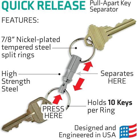 Lucky Line Quick Release Keychain in Saudi Arabia