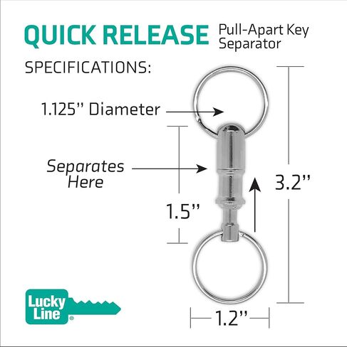 Lucky Line Quick Release Keychain in Saudi Arabia