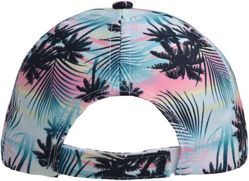 قبعة بيسبول للشاطئ على الموضة للسيدات، قبعة صيفية هاواي قابلة للتعديل للأب in Kuwait