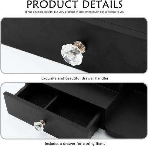 منظم كولونيا للرجال، حامل عرض كولونيا خشبي من 3 طبقات مع درج تخزين، منظم خزانة العطور على رف كولونيا in Kuwait