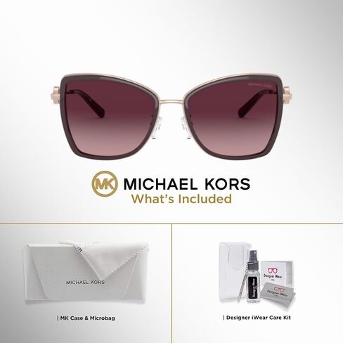 Michael Kors MK1067B Corsica Cateye Sunglasses for Women + BUNDLE With Designer iWear Eyewear Kit in Saudi Arabia
