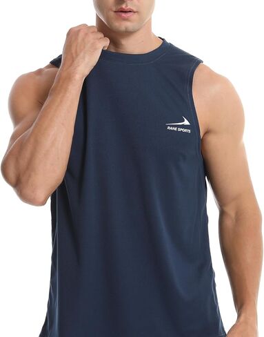 Men's Tank Tops Sleeveless Gym Shirt Running Athletic Top in Kuwait