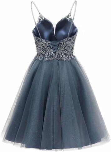 Tulle Homecoming Dresses 2024 Short Prom Dress Teens Sparkly Party Cocktail Gowns in Kuwait