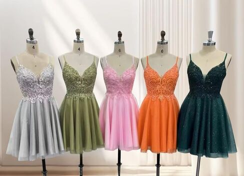 Tulle Homecoming Dresses 2024 Short Prom Dress Teens Sparkly Party Cocktail Gowns in Kuwait