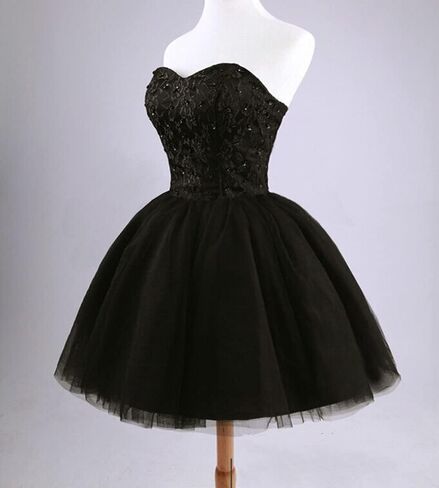 Tulle Beading Homecoming Dress Strapless Short Lace Prom Dress Teens Cocktail Evening Junior Formal Dresses in Saudi Arabia