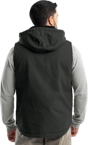 Wrangler Men's Sherpa Lined Vest with Hood in Saudi Arabia
