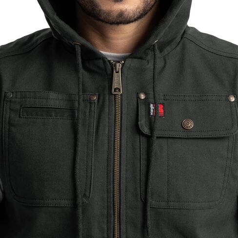 Wrangler Men's Sherpa Lined Vest with Hood in Saudi Arabia