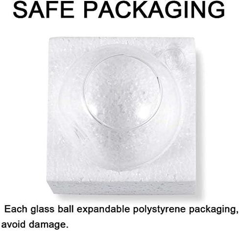 Sziqiqi 3.15inch Glass Globes Hanging Tea Light Holder Glass Terrarium Container Wedding Candle Holder Centerpiece Hanging Decoration Christmas Ornaments 10pcs+2 Extra in Saudi Arabia