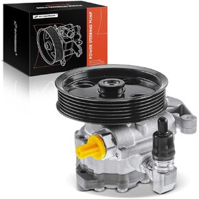 A-Premium Power Steering Pump with Pulley Compatible with Mercedes-Benz - 2008-2012 - C300 C350 GL450 GL550 ML350 ML550 R350, ZF Pump, with Electronic Speed Sensitive Steering