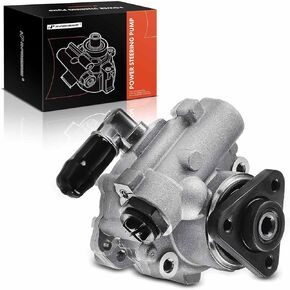 A-Premium Power Steering Pump Compatible with Land Rover Range Rover 1995 1996 1997, 3.9L 4.0L 4.2L 4.6L, Replace # ERR5407 QVB101090