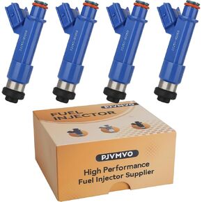 23209-0D050 OE 1.8L & 1.5L حاقن الوقود عالي الأداء، متوافق مع/Toyota 1.8 Corolla Matrix 2005-2008، Yaris 1.5L 2006-2018، متوافق مع/Pontiac Vibe |12 فتحة| |مجموعة من 4| in Kuwait