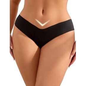 ohyeah Womens Seamless Underwear Panties Low Rise No Show Panties for Legging, Sexy Brazilian Tangas Panties for Women Briefs