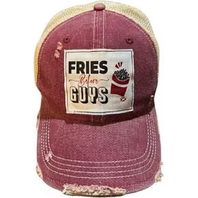Popfizzy Funny Vintage Trucker Hats for Women and Men, Adult Humor Caps, Unisex Distressed Baseball Cap, Adjustable Snapback