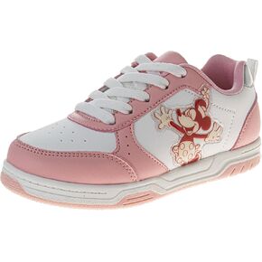 Disney Shoes Minnie Mouse Sneakers - Lightweight Casual Fashion Sneaker for Girls (Sizes: 12-13 Little Kids / 1-4 Big Kids)