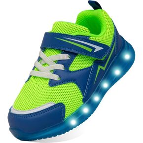Light Up Toddler Boys Girls Shoes LED Flashing Lightweight Tennis Walking Sneakers for Toddler and Little Kid in Saudi Arabia