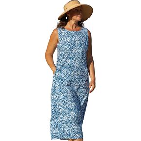 RipSkirt Hawaii Sun Dress Long - Loose Fit Casual Wear, Fun for Beach and Travel