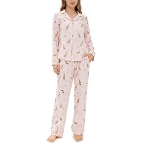 Bedhead PJs Women's Long Sleeve Classic Cotton Knit Pajama Set