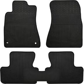 حصير سيارة مخصص مناسب لسيارة Lexus is 250/IS 300/IS 350/IS 200t/IS 250f 300f 350f 2013-2024 حصير مطاطي أسود لحماية جميع الأحوال الجوية in Kuwait