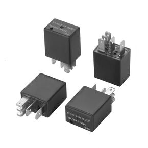4pcs Relay 871-1C-S-R1 12VDC 5Pins 35/20A Power Relay, High-Performance Micro 280 SPDT Relay,Sealed WASABLE