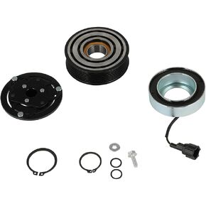cciyu AC Compressor Clutch 2012-2017 Fit for Nissan Versa 1.6L Auto Repair Compressors Assembly