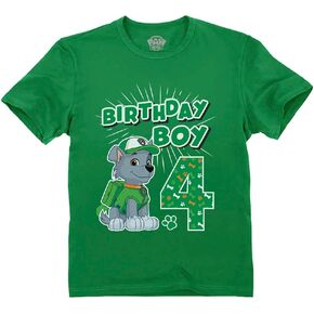 Paw Patrol Rocky Birthday Boy 4 Toddler Kids Toddler Kids T-Shirt