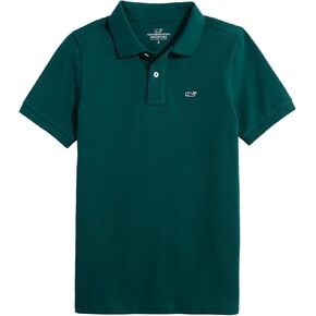 vineyard vines Boys' Heritage Pique Polo
