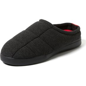Dearfoams Men's Memory Foam Indoor Outdoor House Slipper-Brayden Clog-Gifts