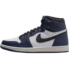 Air Jordan 1 Retro High OG Men's Shoes (DZ5485-401, Midnight Navy/White/Sail/Black) Size 11.5