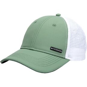 Mission Cooling Apex Hat - Unisex Baseball Cap - Lightweight & Adjustable - Cools Up to 2 Hours - UPF 50 Sun Protection