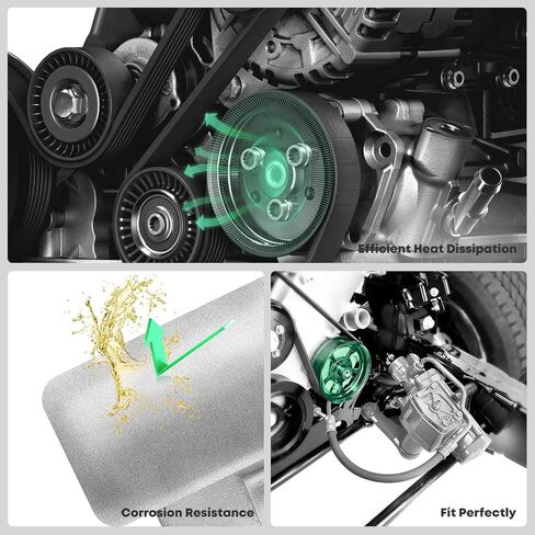 Power Steering Pump with Pulley Replacement for Toyota Camry SE 2002-2003 3.0L 2004-2006 3.3L Solara 2004-2008 3.3L in Saudi Arabia