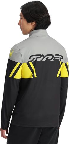Spyder Men's Podium Half Zip T-Neck Ski Base Layer in Saudi Arabia