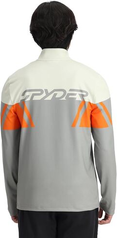 Spyder Men's Podium Half Zip T-Neck Ski Base Layer in Saudi Arabia