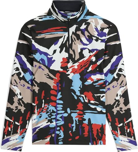 Spyder Men's Podium Half Zip T-Neck Ski Base Layer in Saudi Arabia