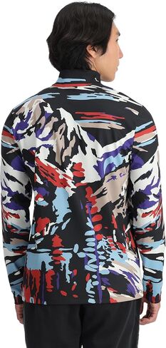 Spyder Men's Podium Half Zip T-Neck Ski Base Layer in Saudi Arabia