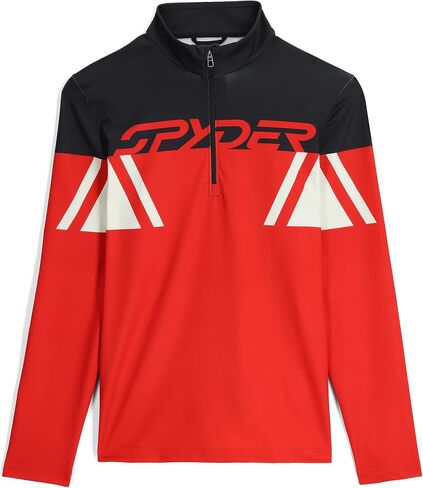 Spyder Men's Podium Half Zip T-Neck Ski Base Layer in Saudi Arabia