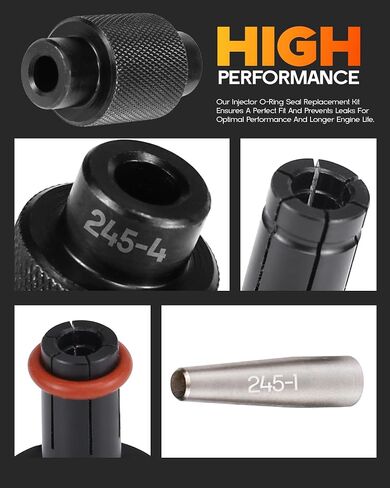 EN-49248 Injector Rail Assembly 6706 Remover Tool & GM245 Fuel Injector Seals Tools for GM Chevy Silverado Cadillac Direct Injection Engines 2.0L 3.6L 5.3L 2007-2014 in Kuwait