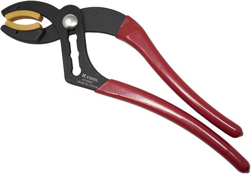 ك أداة الدولية 54050؛ كماشة قابس مدفع طويلة 10 بوصات، فك نايلون غير قابل للتشوه، 4 أوضاع قابلة للتعديل، تناسب موصلات A-N الكهربائية 3/4 بوصة إلى 2-1/2 بوصة مثالية للإمساك بالعناصر دون إتلاف in Kuwait