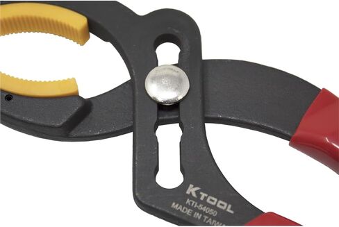 ك أداة الدولية 54050؛ كماشة قابس مدفع طويلة 10 بوصات، فك نايلون غير قابل للتشوه، 4 أوضاع قابلة للتعديل، تناسب موصلات A-N الكهربائية 3/4 بوصة إلى 2-1/2 بوصة مثالية للإمساك بالعناصر دون إتلاف in Kuwait