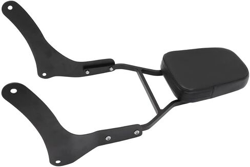 Passenger Sissy Bar Rear Backrest Pad for Kawasaki Vulcan 900 VN900 Classic Custom LT SE 1996-2023, Black in Saudi Arabia