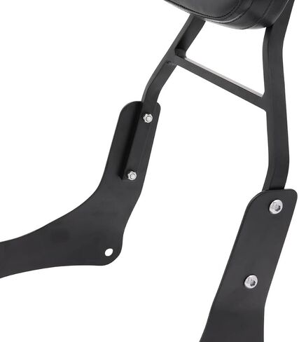 Passenger Sissy Bar Rear Backrest Pad for Kawasaki Vulcan 900 VN900 Classic Custom LT SE 1996-2023, Black in Saudi Arabia
