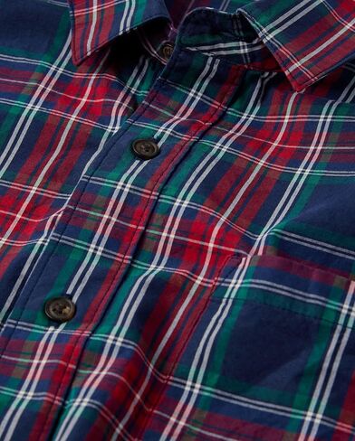 Gymboree Men's Daddy and Me Matching Long Sleeve Button Up Shirt in Saudi Arabia