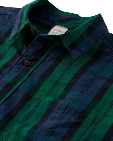 Gymboree Men's Daddy and Me Matching Long Sleeve Button Up Shirt in Saudi Arabia