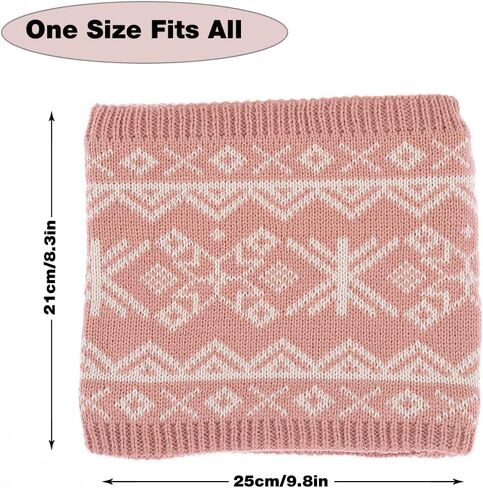 Bounzhi الشتاء الرقبة الدافئة الطقس البارد الرقبة الجراب ندفة الثلج قناع الوجه الصوف متماسكة للرجال والنساء المشي لمسافات طويلة صيد الأسماك وركوب الدراجات (أسود) in Kuwait