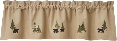 Park Designs Rustic Lodge Wood River Valance 72" in Saudi Arabia